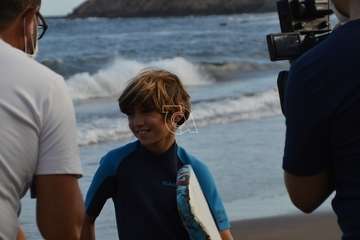 Grabación del reportaje del programa Buenas Tardes Canarias/TA.